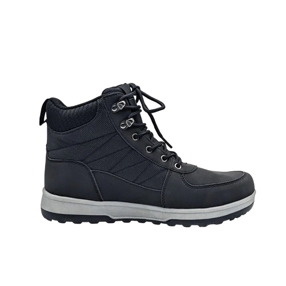 New Weatherproof Men's Durable Upper Stoll Cold Memory Foam Insole Boot Black - Picture 3 of 9